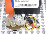 Harley Davidson Nos New 75231-08 Chrome Flame Fuel Gauge Kit Softail Roadking. Fixed Price $299.99.