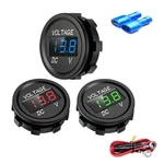 12V-24V Car Marine Motorcycle Led Digital Voltmeter Voltage Battery Gauge. Fixed Price $9.59.