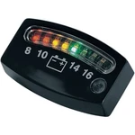 Kuryakyn Led Battery Gauge Black 2" 3/4" 3/16" Open-box 4218. Fixed Price $54.45.