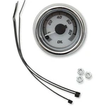 MVX-8K Series Oil Psi Gauge, Wht/gry/chrome. New. Dakota Digital. Fixed Price $120.00.