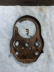 Harley Oem Knucklehead Ul Flathead Panhead Cateye Dash Base 70935-39. Fixed Price $225.00.