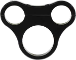 Drag Specialties Fits 1.5" T-bar Gauge Mount Gloss Black For Mini. Fixed Price $73.09.