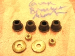 Speedometer Tachometer Gauge Mount Hardware Rubber Dampers Kawasaki. Fixed Price $9.99.