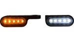 Custom Dynamics Black Led Flush Mirror Mount Front Turn Signals - Harley. Fixed Price $98.95.