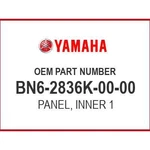 Yamaha Panel, Inner 1 BN6-2836K-00-00 Oem New. Fixed Price $82.38.