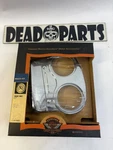 Harley Nip Chrome Billet Speedo Dual Gauge Mount Bracket 67648-04. Fixed Price $84.00.