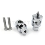 Motorcycle Chrome 1" Inch Bars Shorty Handlebar Risers Mounting Clamp For Custom. Fixed Price $27.09.