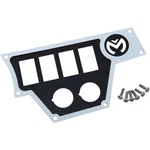 Moose Offroad Large Dash Plate Right White Rzr 0521-1706. Fixed Price $42.95.