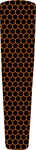Orange Hexagon Dash Panel Insert. Fits 2021 - 2023 Street Glide & Road. Fixed Price $24.99.