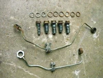 1982 81 83 Yamaha XV750 Virago Oem Cylinder Head Oil Lines Bolts 4X7-13405-00-00. Fixed Price $33.99.