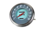 Flh 2:1 Ratio Replica Grey-blue Face Speedometer For Harley-davidson. Fixed Price $209.99.