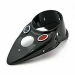 Black Cateye Dash Cover For Harley Davidson Big Twin Motorcycles (1936-1984). Fixed Price $201.73.