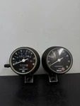 Genuine Harley Davidson Red Speedo Tachometer Km/h Set Oem. Fixed Price $77.50.