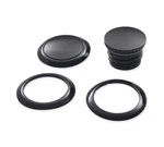 Harley Davidson Flush-mount Fuel Cap And Left Side Kit Black 61100132. Fixed Price $185.50.