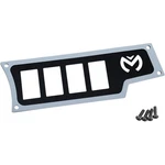 Moose Rzr Dash Plate - White, Right Side / Small 4 Switch. Fixed Price $41.15.