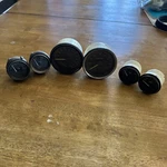Oem Harley 08-13 Touring Speedo Tachometer Fuel Air Volt Oil Gauges Black. Fixed Price $180.00.