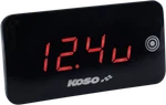 Koso Digital Super Slim Touchscreen Volt And Temperature Meter Red Digits. Fixed Price $92.44.