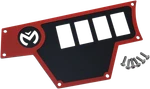 Moose Offroad Dash Plate Large Left Red 100-4363-PU. Fixed Price $42.95.