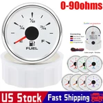 2" 52MM 7 Colors Led Gas Fuel Level Gauge 0-90OHMS For Boat Car Truck Us Stock. Fixed Price $20.73.