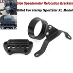 For Harley Cnc Side Speedometer Mount Bracket Relocation Custom Sporster Xl 883. Fixed Price $64.99.