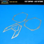 Assault Industries B2 Bomber Side Mirror Graphic Bezel Set Pair Raw Aluminum. Fixed Price $7.71.