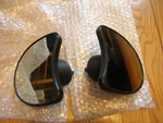 Harley Davidson Black Fairing Mount Mirrors Set, 5600076, Used Excellent. Fixed Price $49.00.