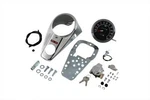 V-twin 39-0905 Chrome Two Light Dash Panel Kit With 1:1 Ratio Speedometer. Fixed Price $224.71.