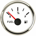 Fuel Gauge 0-90OHMS E-f Level Red Led For Car Truck Marine 52MM/2INCH. Fixed Price $23.61.
