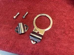 Harley Springer Softail Handlebar Oem Mini Tachometer Mount Bracket & Clamp. Fixed Price $90.00.