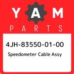 4JH-83550-01-00 Yamaha Speedometer Cable Assy 4JH835500100, New Genuine Oem Part. Fixed Price $43.85.