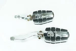 2005 Harley Dyna Fxdli Low Rider Oem Left & Right Step Foot Rest Pegs. Fixed Price $157.50.
