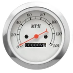 Motor Racing Classic 85MM 3-3/8" Mechanical Speedometer Odometer 140 Mph. Fixed Price $56.04.