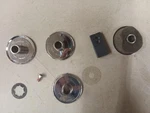 Harley-davidson Hand Lever Clock & Thermometer Mount Kit Chrome Softail Dyna Flt. Fixed Price $39.95.