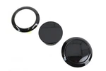 Flush Mount Gas Cap & Left Side Tank Kit Black Fits Harley Davidson V-twin. Fixed Price $80.63.