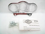Oem Harley Davidson 1.5" Triple Gauge Bracket Kit Softail Deuce Fxstd Flstn. Fixed Price $17.99.