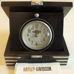 Harley Davidson Bulova 2002 Folding Desk Clock. Fixed Price $59.97.
