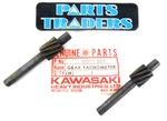 Nos Genuine Kawasaki Tachometer Pinion Gear Set Of 2 1973 1974 1975 F11 F-11. Fixed Price $15.99.