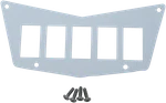 Moose Offroad Dash Plate For 5 Switch White 100-4381-PU. Fixed Price $29.95.