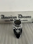 Chrome Three Light Dash Panel For Harley Davidson By V-twin. Fixed Price $120.00.