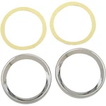 Drag Specialties Instrument Gauge Bezel Chrome 2202-0060. Fixed Price $35.75.
