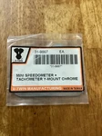 Mini Speedometer & Tachometer Y-mount Chrome 31-9997. Fixed Price $24.99.