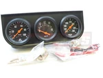 2" Black Oil Pressure Water Volt Mechanical 3 Triple Gauge Kit Hotrod Chevy Ford. Fixed Price $53.99.