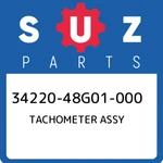 34220-48G01-000 Suzuki Tachometer Assy 3422048G01000, New Genuine Oem Part. Fixed Price $962.26.