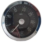 Vintage Smiths Mechanical Boat Rev Counter 3500 Rpm & Bracket - 100MM Nos. Fixed Price $168.06.