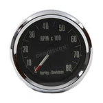 Harley-davidson Inc Oe Black Face Mechanical Tachometer 92051-65. Fixed Price $29.34.