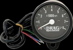 Drag Specialties 2211-0119 Tach Blk 2.4" W/bulb. Fixed Price $126.64.