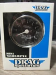 DS-244139 Harley 8000 Rpm Mini Mechanical Tachometer 5/8" Black Face Chrome. Fixed Price $89.96.
