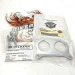 Nos Genuine Harley 2000 Up Softail Dyna 1.5" Dual Gauge Bracket Kit 67270-04. Fixed Price $10.00.