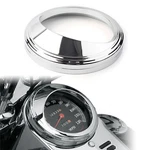 ?chrome 5" Speedometer Gauge Bezel Trim Ring Visor Cover For Harley Road King Us. Fixed Price $24.47.