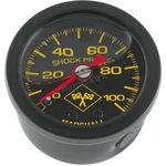 Bikers Choice Black Shock Proof Psi Oil Pressure Gauge - MNB00100. Fixed Price $50.95.